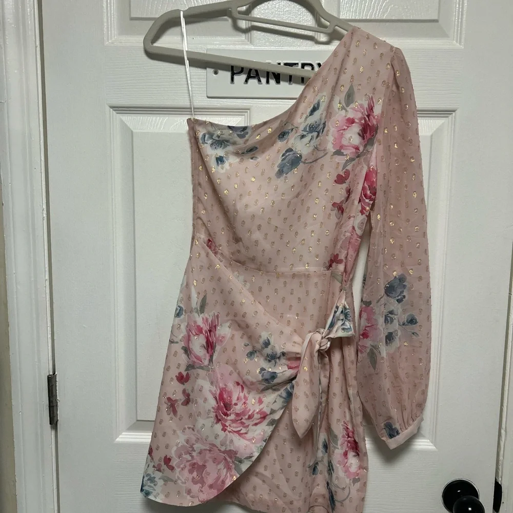 NWOT Yumi Kim Studio 54 Dress Wayfarer Pink Floral Dress Size Small - Picture 2 of 13